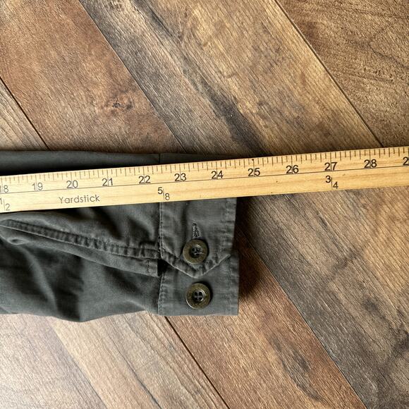 See By Chloe Paris Denim Jacket Women's Size 10 Green Boho Hippie Embroidered - Picture 10 of 11